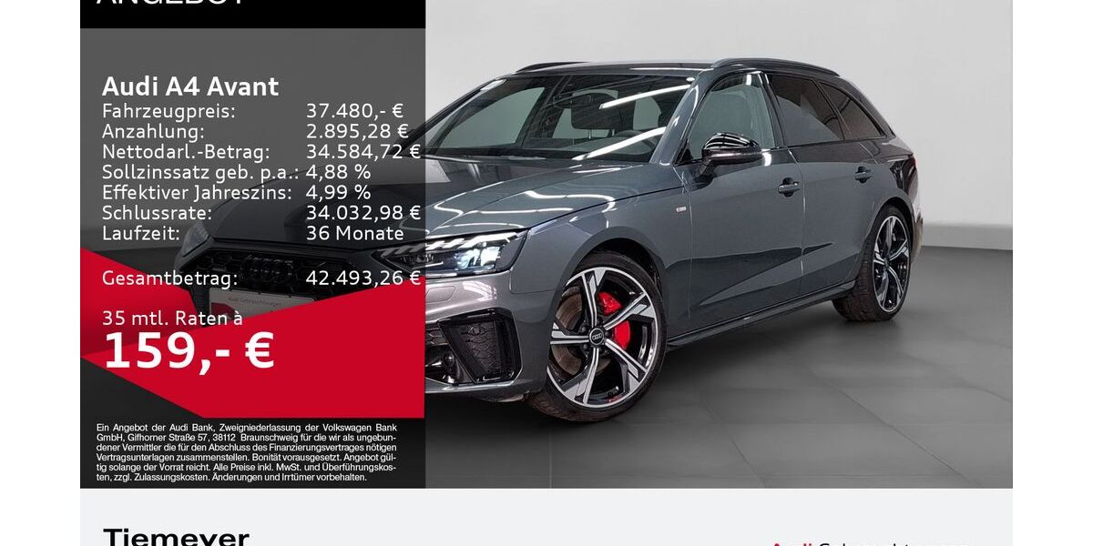 Audi A4 18.330 km 36.480 &euro; Bochum 44809