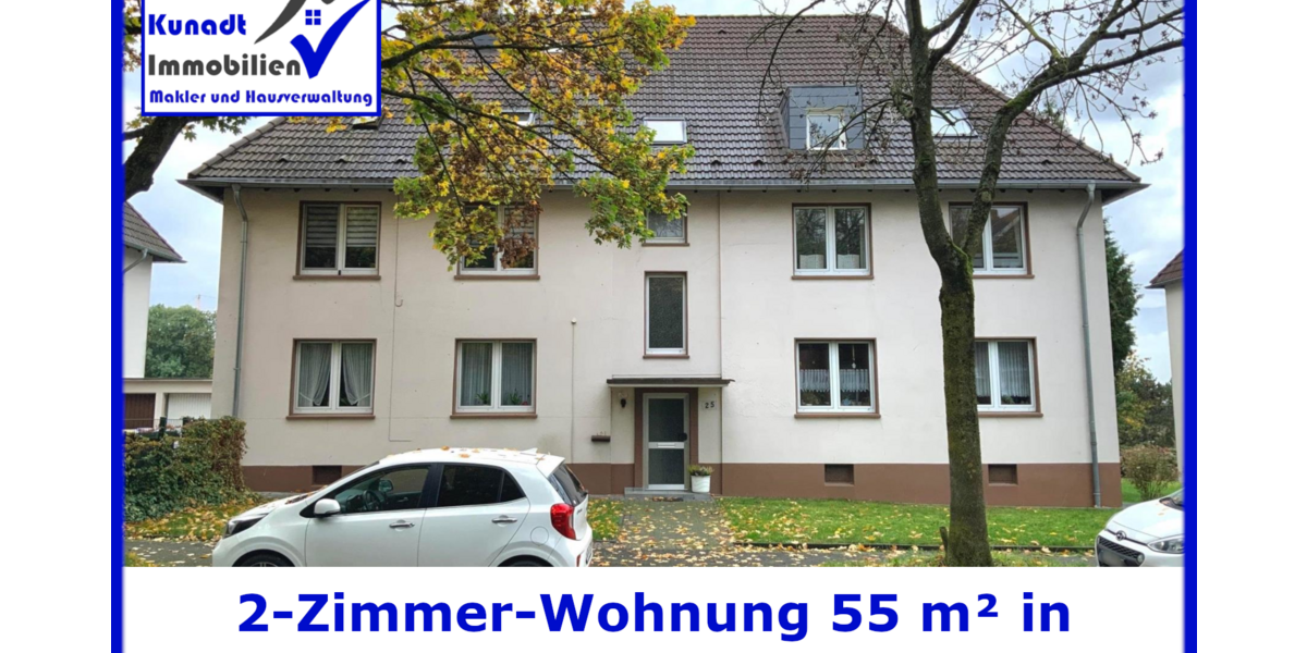 Etagenwohnung Bochum Gerthe - 3 Zimmer, 55 m&sup2;, 485&euro; | Angebot:25387359
