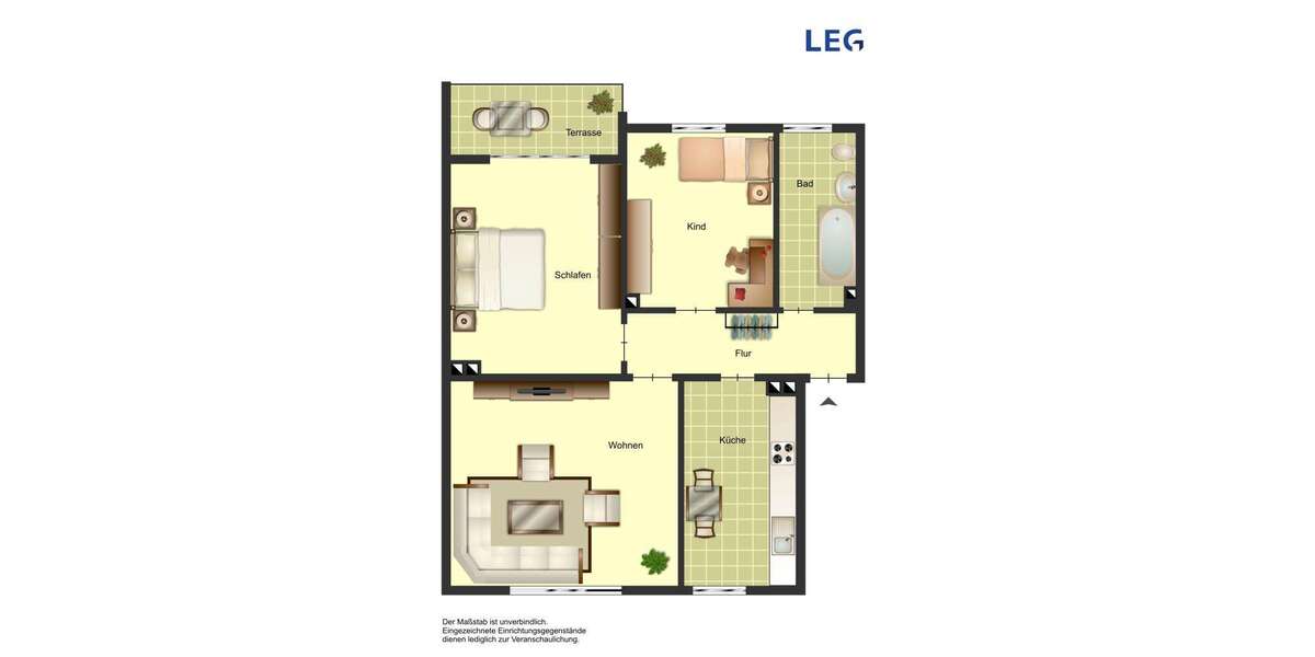 Etagenwohnung Solingen Mitte - 3 Zimmer, 71 m&sup2;, 699&euro; | Angebot:27067203