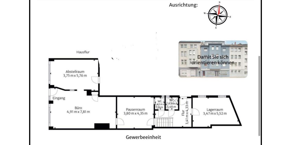 Gewerbeobjekt Essen Stadtbezirk III - 1.390&euro; | Angebot:25165056