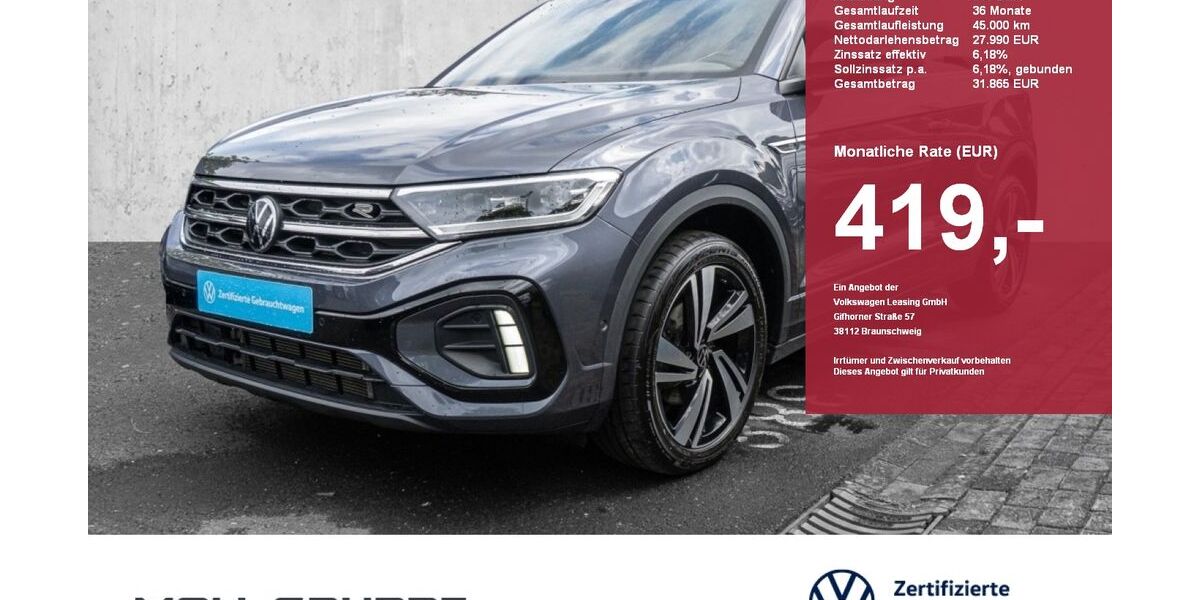 VW T-Roc 48.492 km 27.990 &euro; Düsseldorf 40474