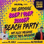 80er/90er/2000er - Beachparty | Alex Megane X DJ Mas Magnum