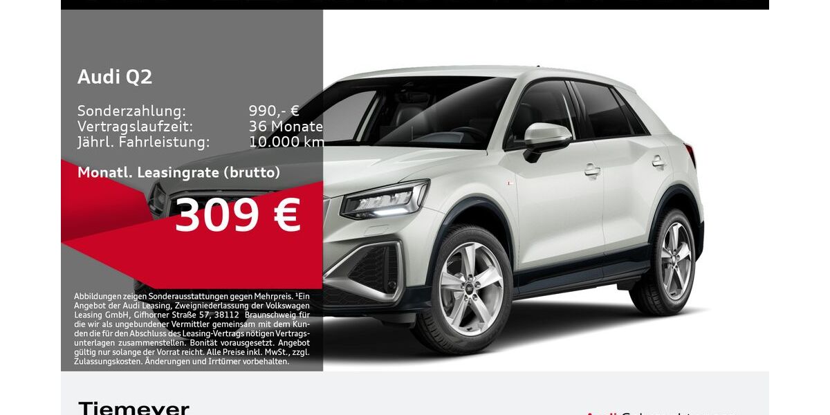Audi Q2 1.751 km 31.790 &euro; Bochum 44809