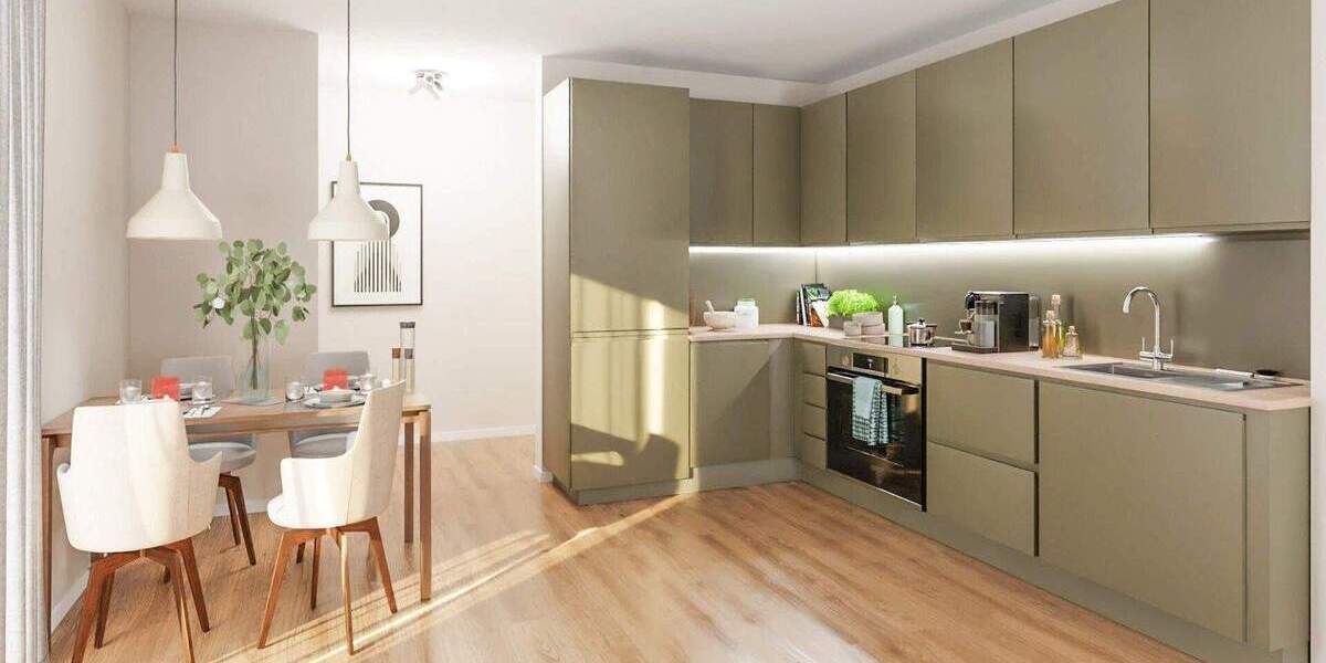 Etagenwohnung Düsseldorf Benrath - 3 Zimmer, 77 m&sup2;, 489.900&euro; | Angebot:25957405