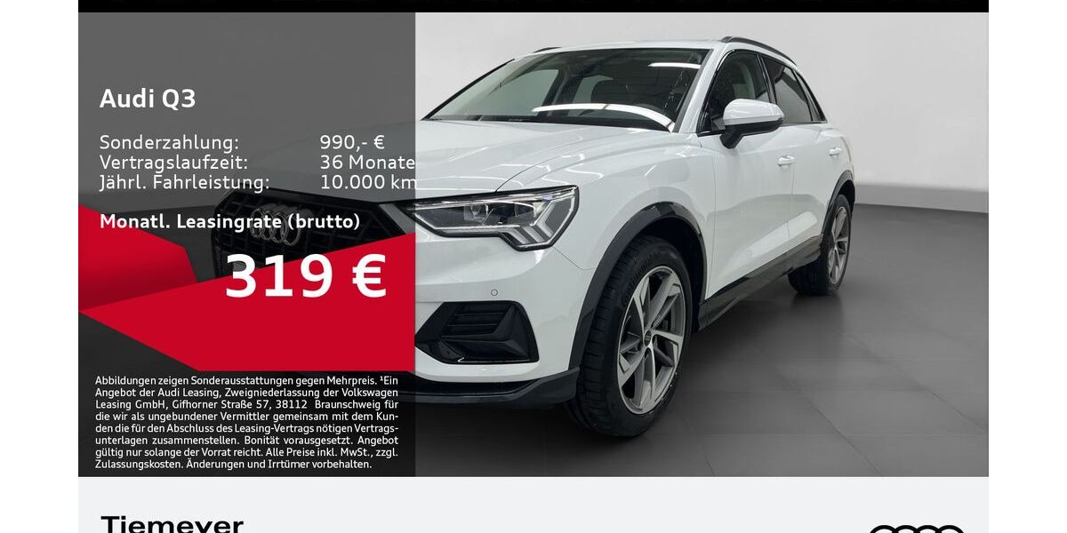Audi Q3 1.518 km 39.880 &euro; Bochum 44809