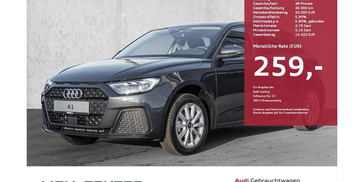 Audi A1 10.000 km 28.490 &euro; Düsseldorf 40549